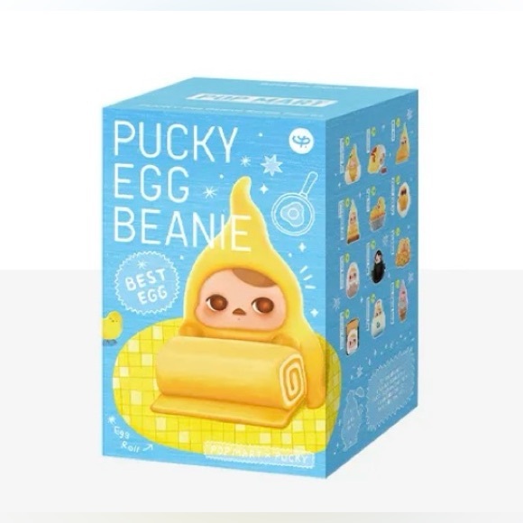 Pucky Egg Beanie Collectible Confirmed Hard Boiled - Picture 1 of 2